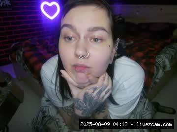 Naked Goth Babe, Femdom, Findom, Humiliatrix, Tomboy, Goth.